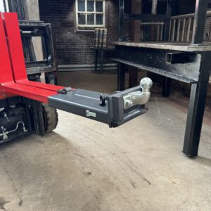 Wisselplaat met trekhaak-kogel