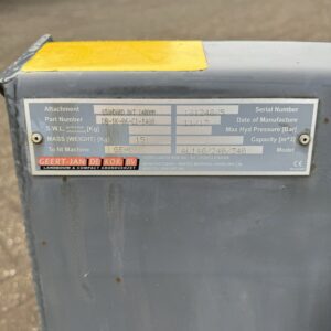 Schepbak 1400mm Nieuw