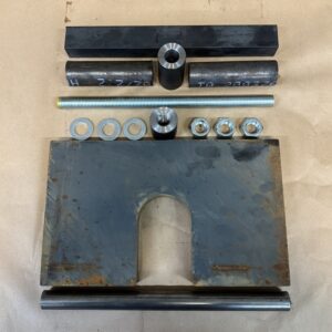 Compacte trekhaak 33 cm (Zelfbouw)
