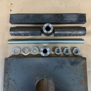 Compacte trekhaak 33 cm (Zelfbouw)