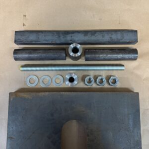 Compacte trekhaak 39 cm (Zelfbouw)