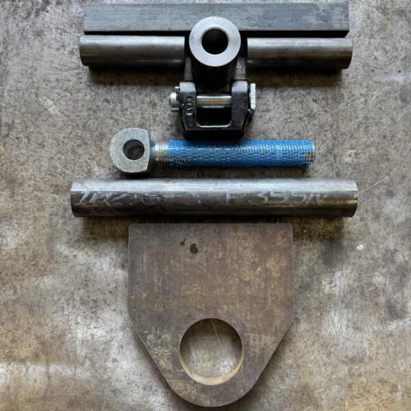 Oldtimer trekhaak (zelfbouw)