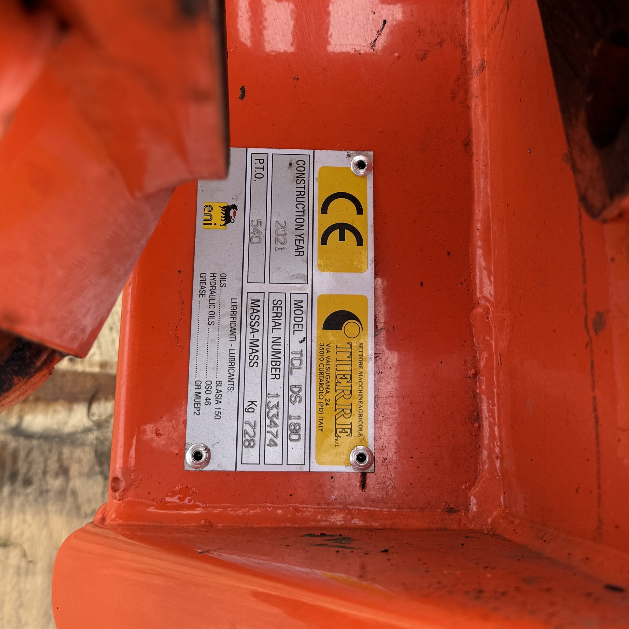 Tierre TCL DS 180 Verstekklepelmaaier - Afbeelding 8